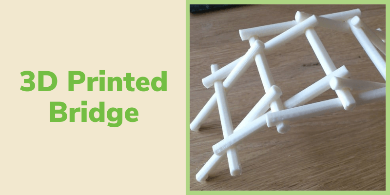 Thingiverse 3D print design for bridge building STEM project 