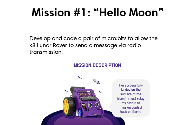 Physical Hardware Mission #1: "Hello Moon"