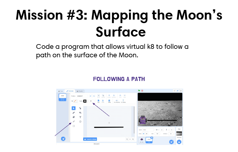 Virtual Mission #3: Mapping the Moon's Surface