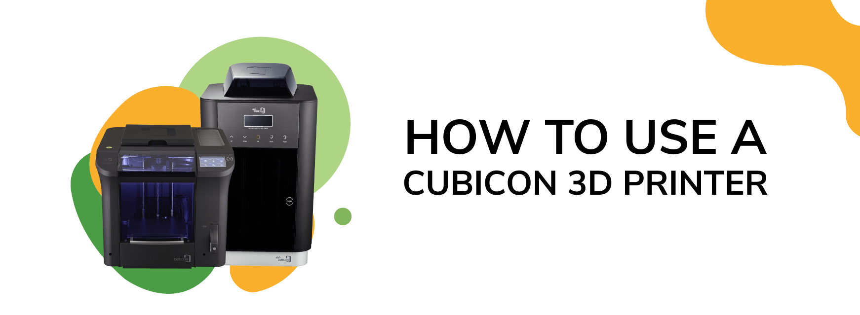 how to use a cubicon 3d printer 