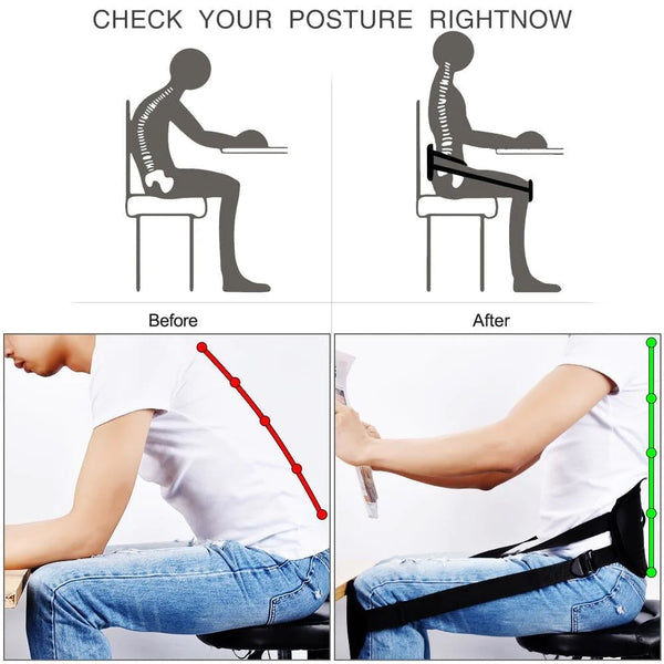 Rückengurt, Haltungskorrektur, für langfristige richtige Haltung, hochwertig und qualitativ