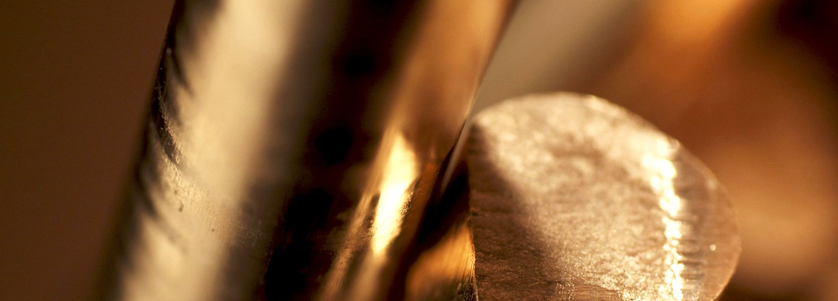 close up gold material