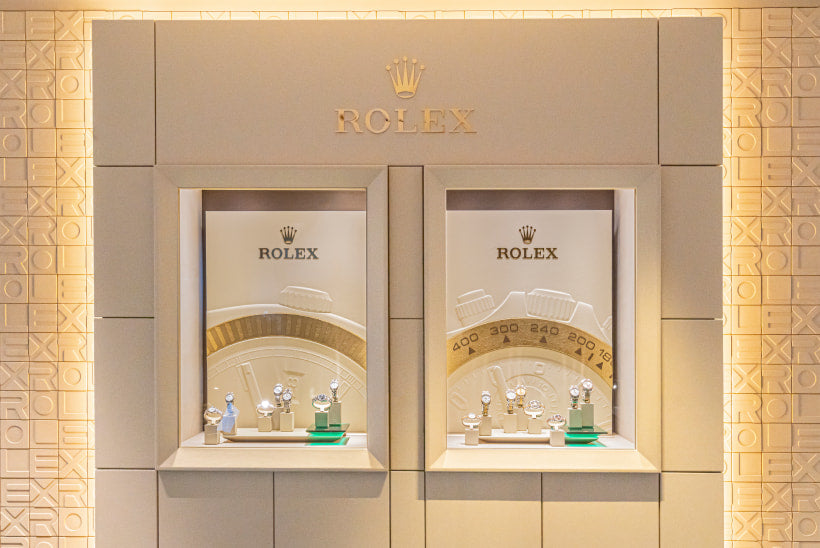 Rolex showroom at Hettich Jewellers