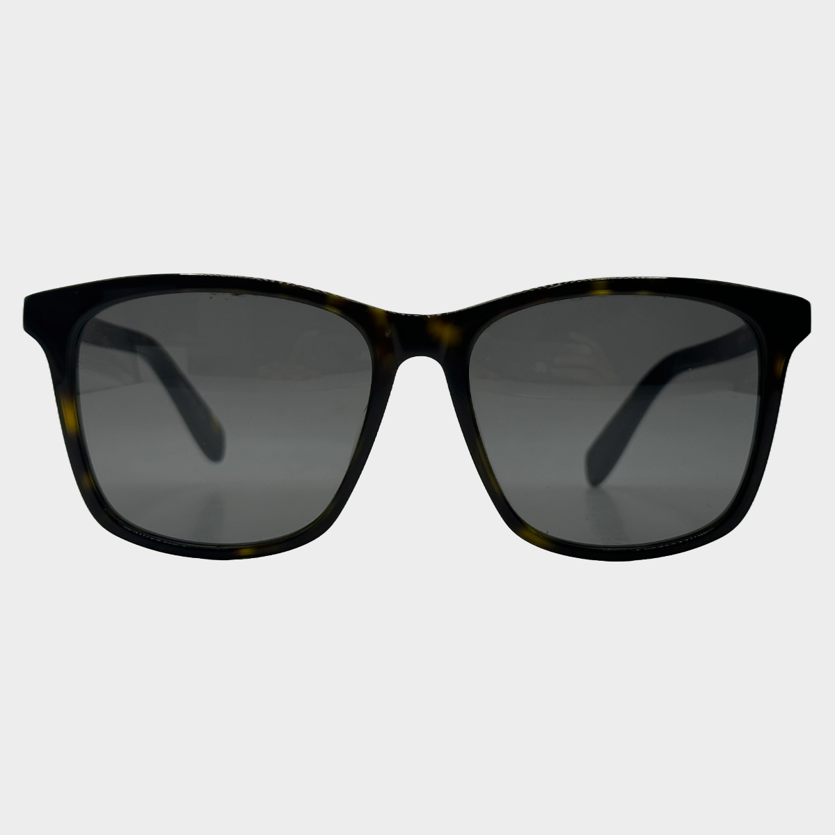 image of SAINT LAURENT dark brown tortoiseshell sunglasses