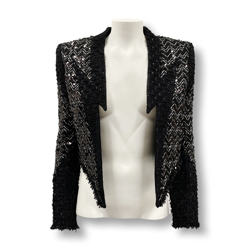 image of BALMAIN black jacket