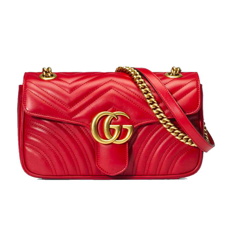 gucci marmont medium red