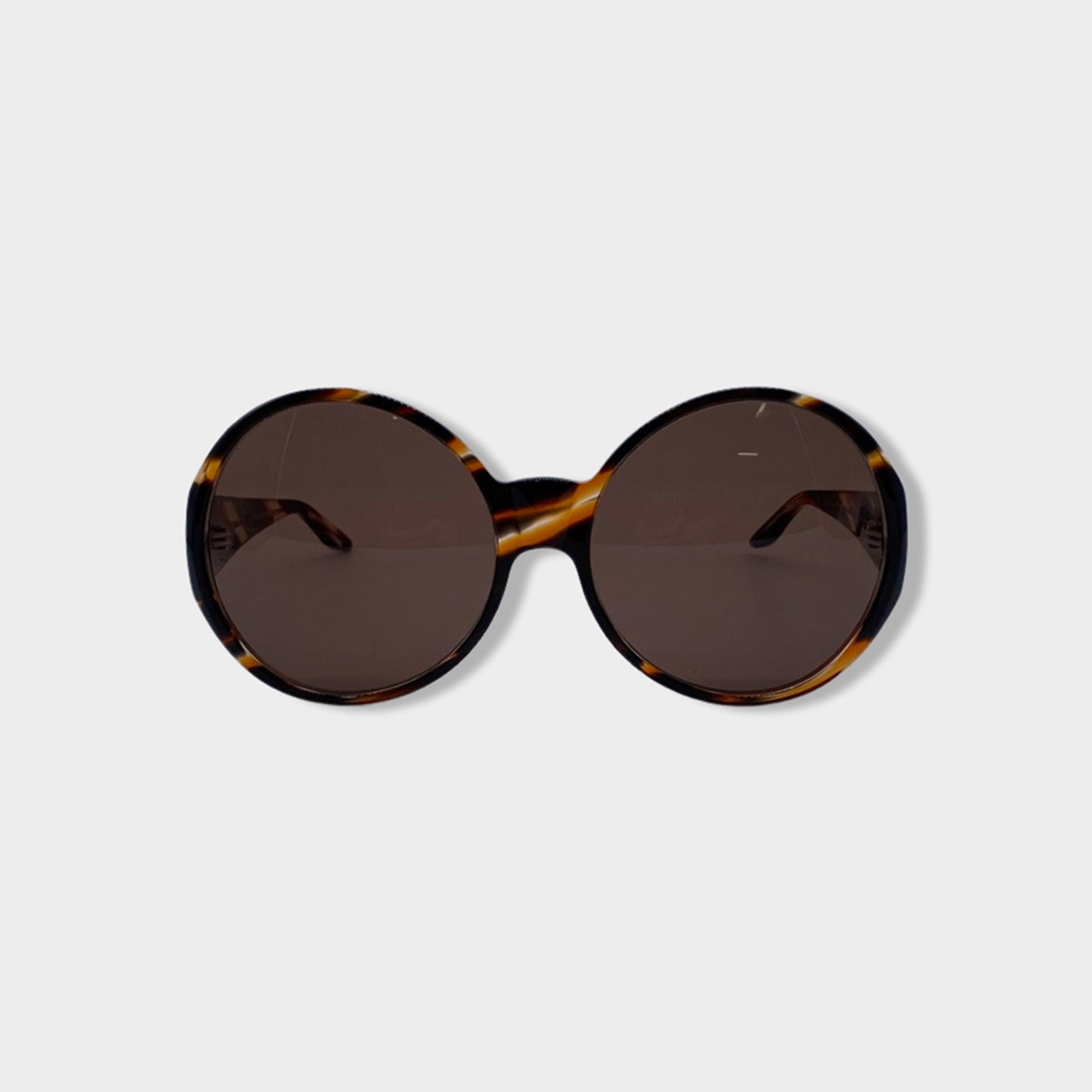 image of GUCCI brown round sunglasses