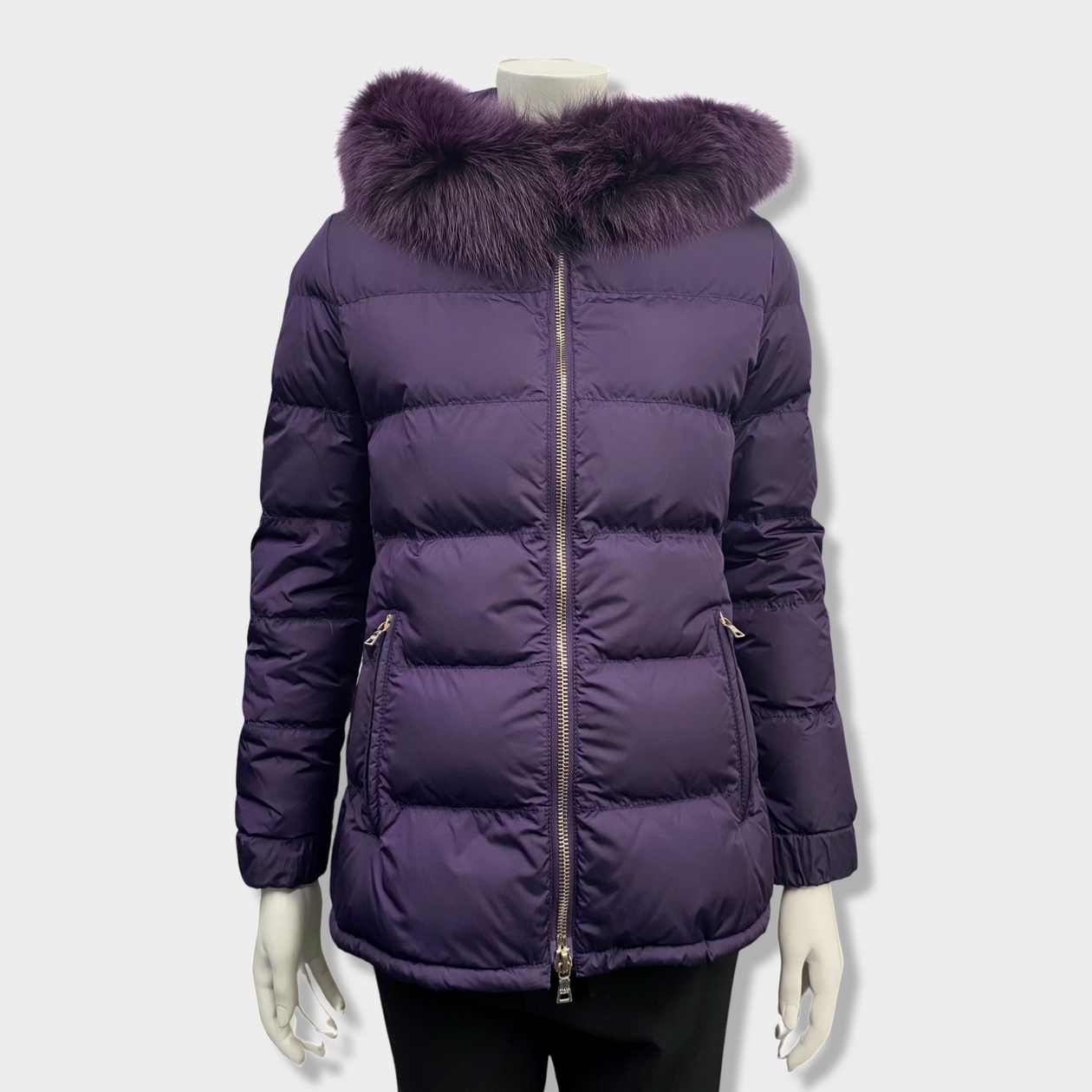 Prada purple down puffer jacket – Loop Generation