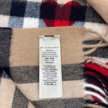 BURBERRY cashmere heart scarf – Loop Generation