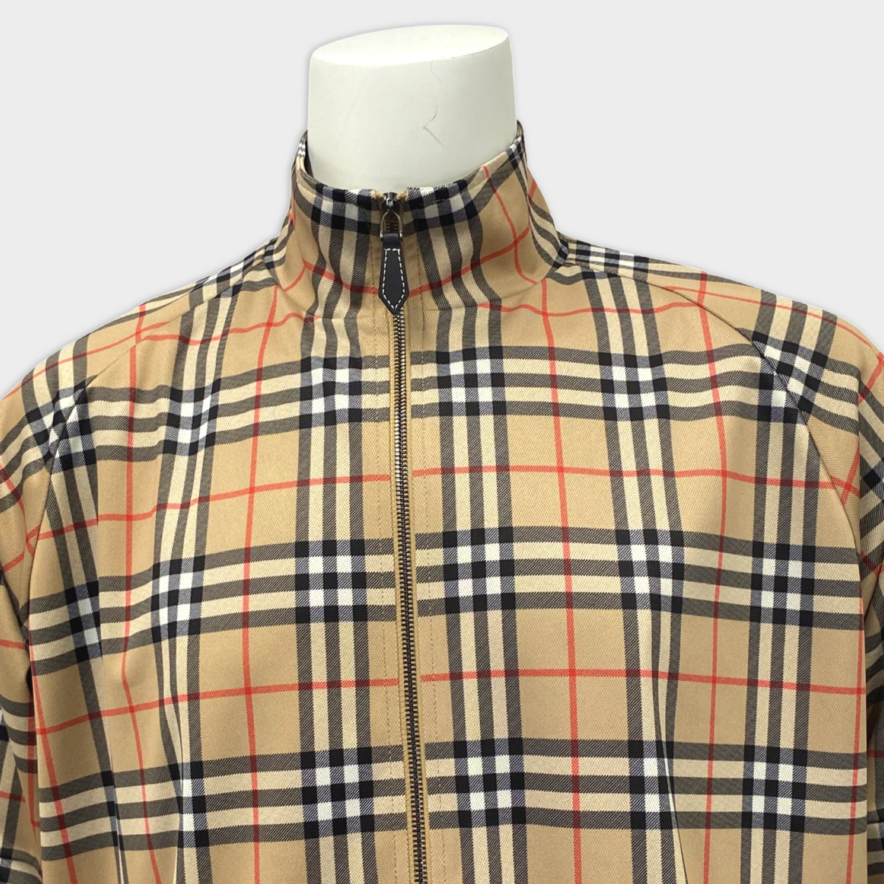 Burberry nova check zip-up jacket – Loop Generation
