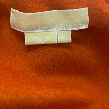 MICHAEL KORS orange wool and angora coat – Loop Generation