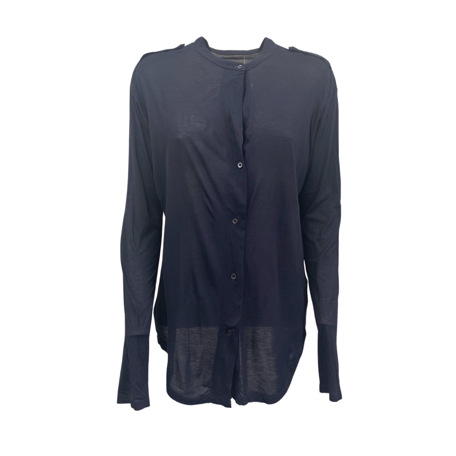 image of JAMES PERSE navy blouse