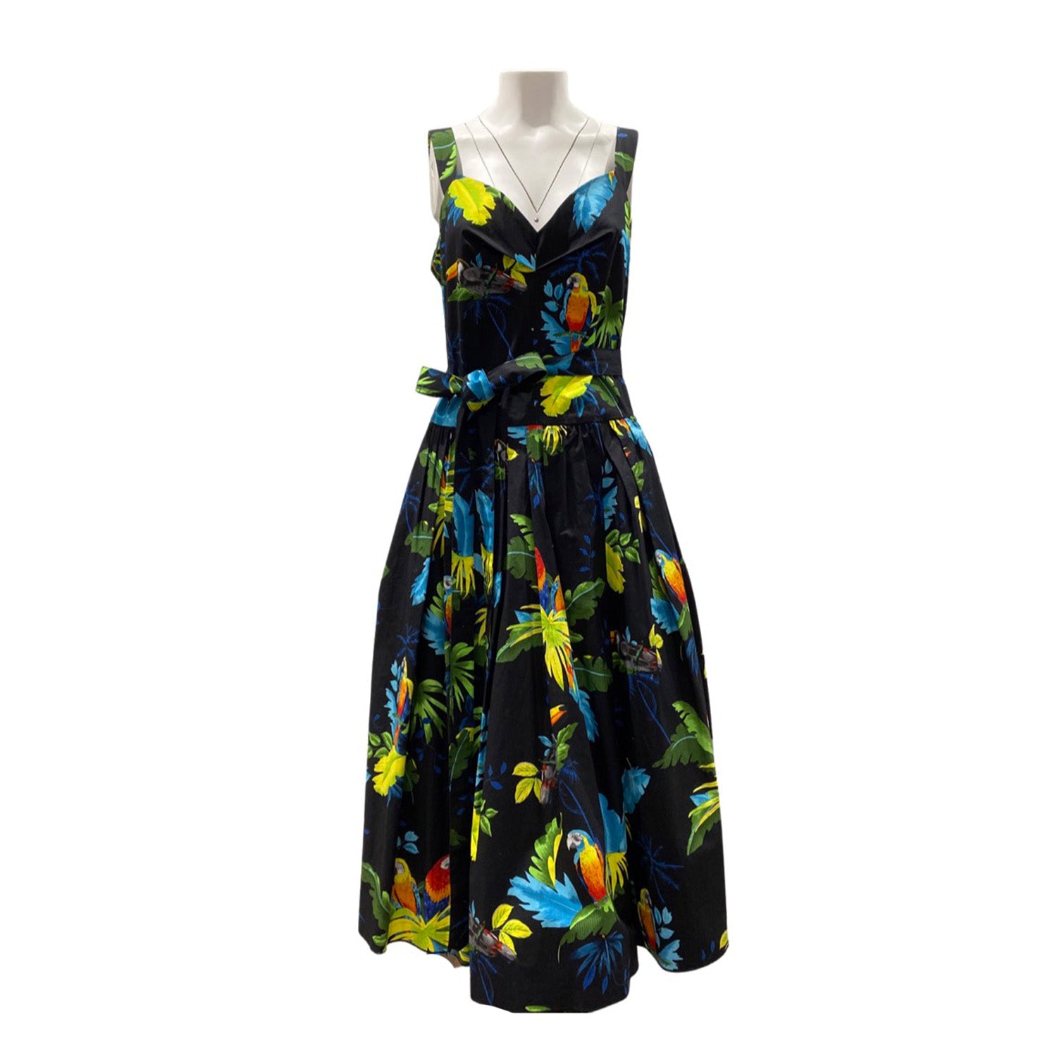 image of MARC JACOBS multicolour cotton floral print dress