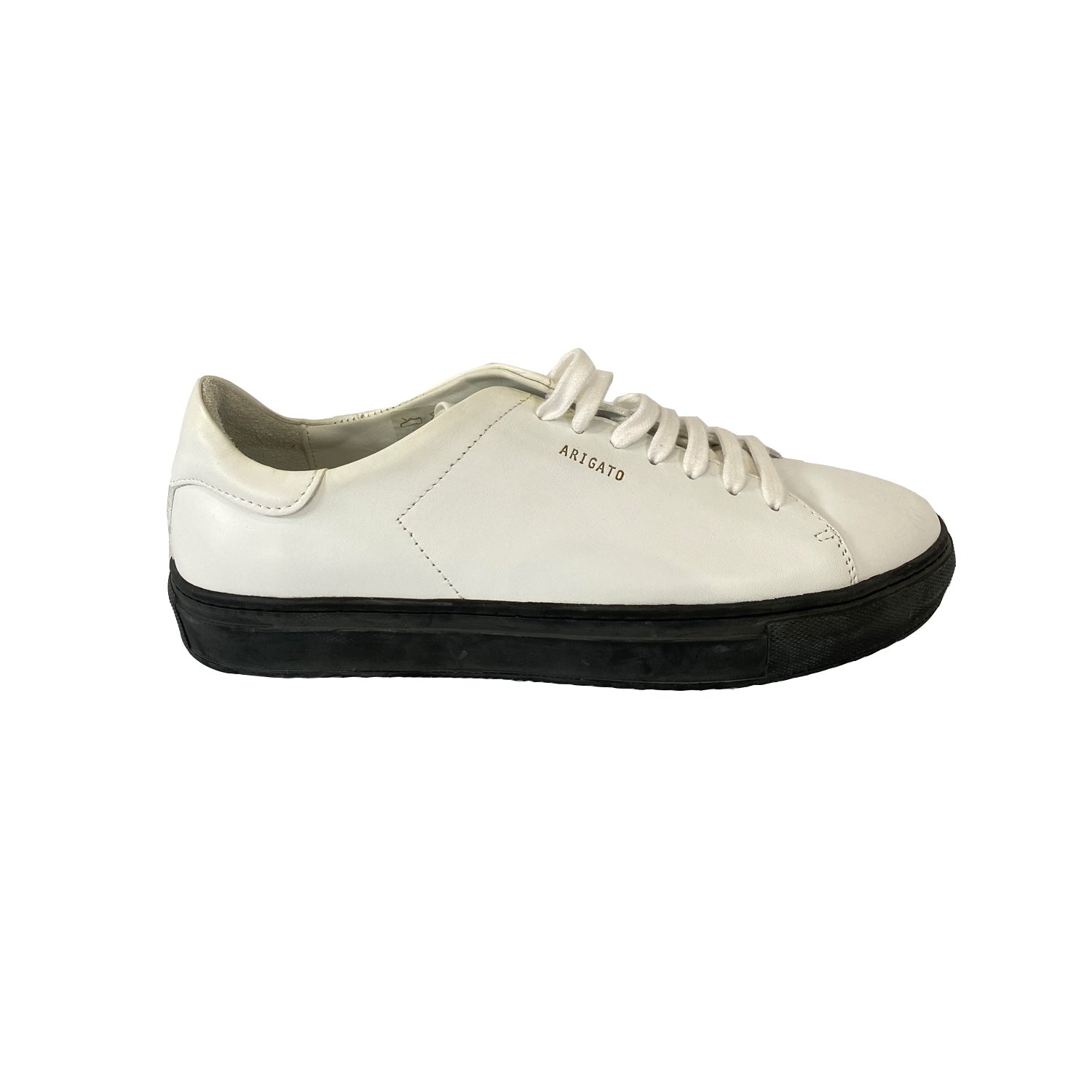 image of Axel Arigato white leather sneakers