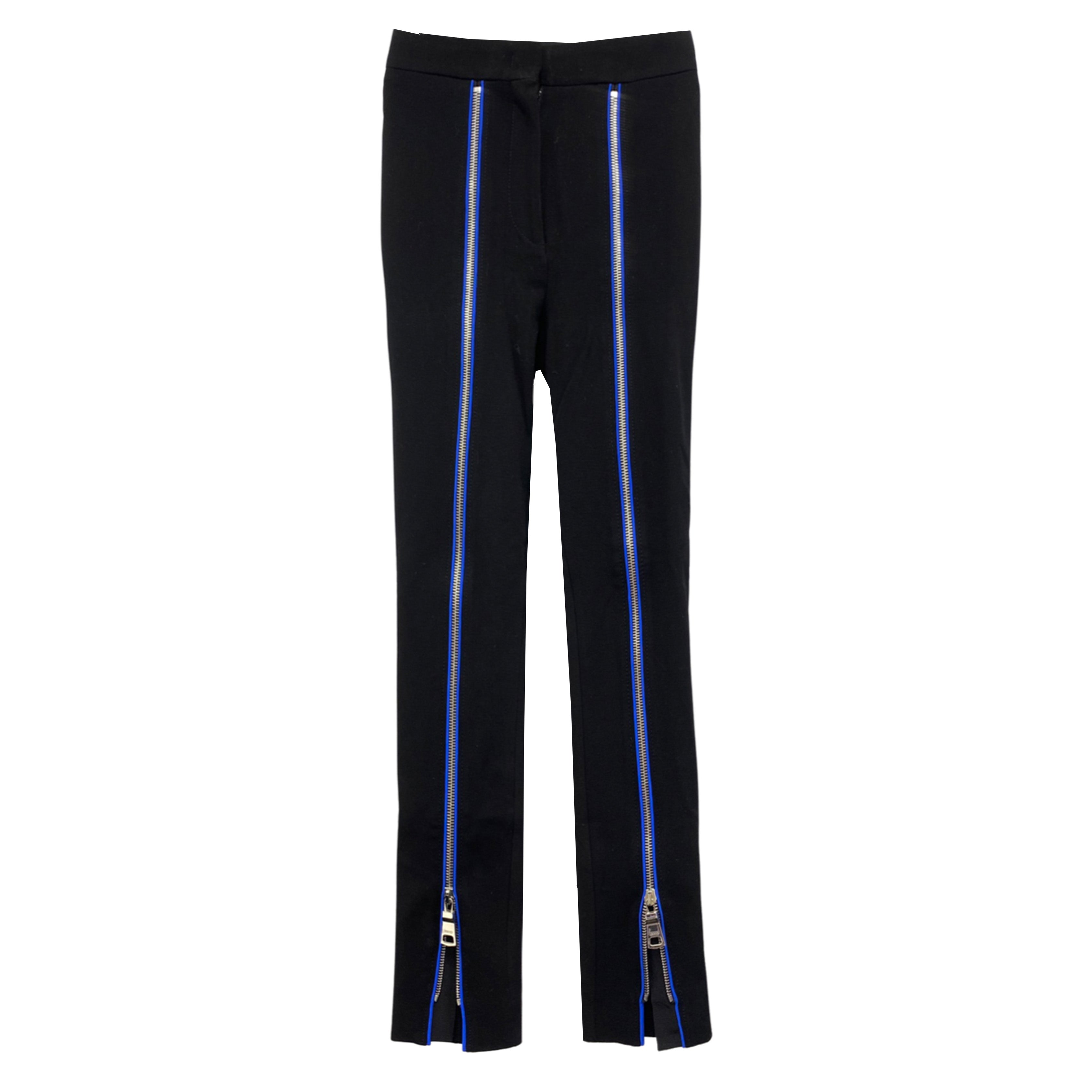 image of EMILIO PUCCI black fitted trousers