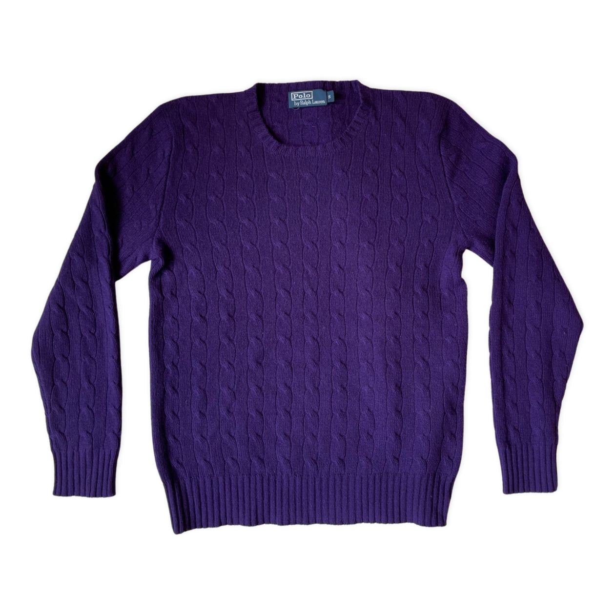 Polo by Ralph Lauren purple cashmere jumper – Loop Generation