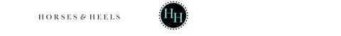 Horses & Heels equestrian fashion blog logo