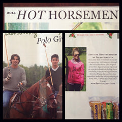 Equestrianista's Love the View sweatshirt featured in Sidelines Magazine's Holiday Gift Guide