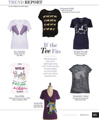 Equestrianista Dressage T-shirt in Horse & Style Magazine Summer Trend Report