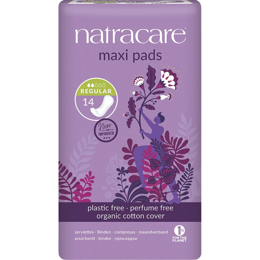 Natural Ultra Super Period Pads with wings - Natracare
