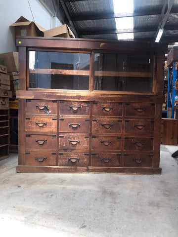 Custom made shop storage chest