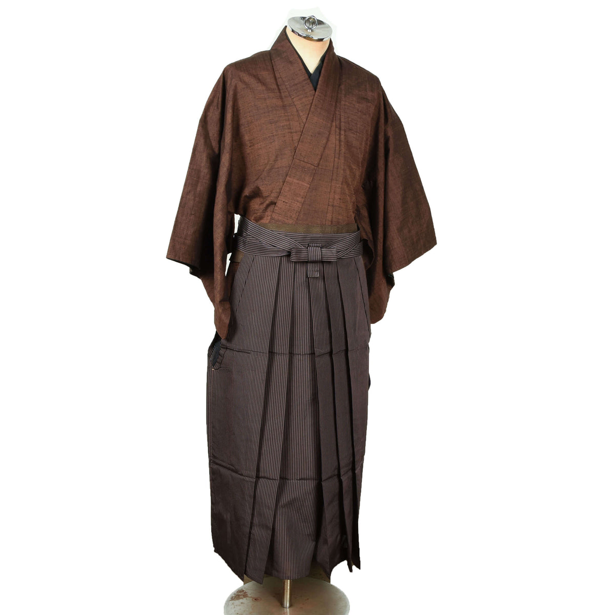 Vintage Men's Silk Hakama - ZKM22064 – Kazari Ziguzagu