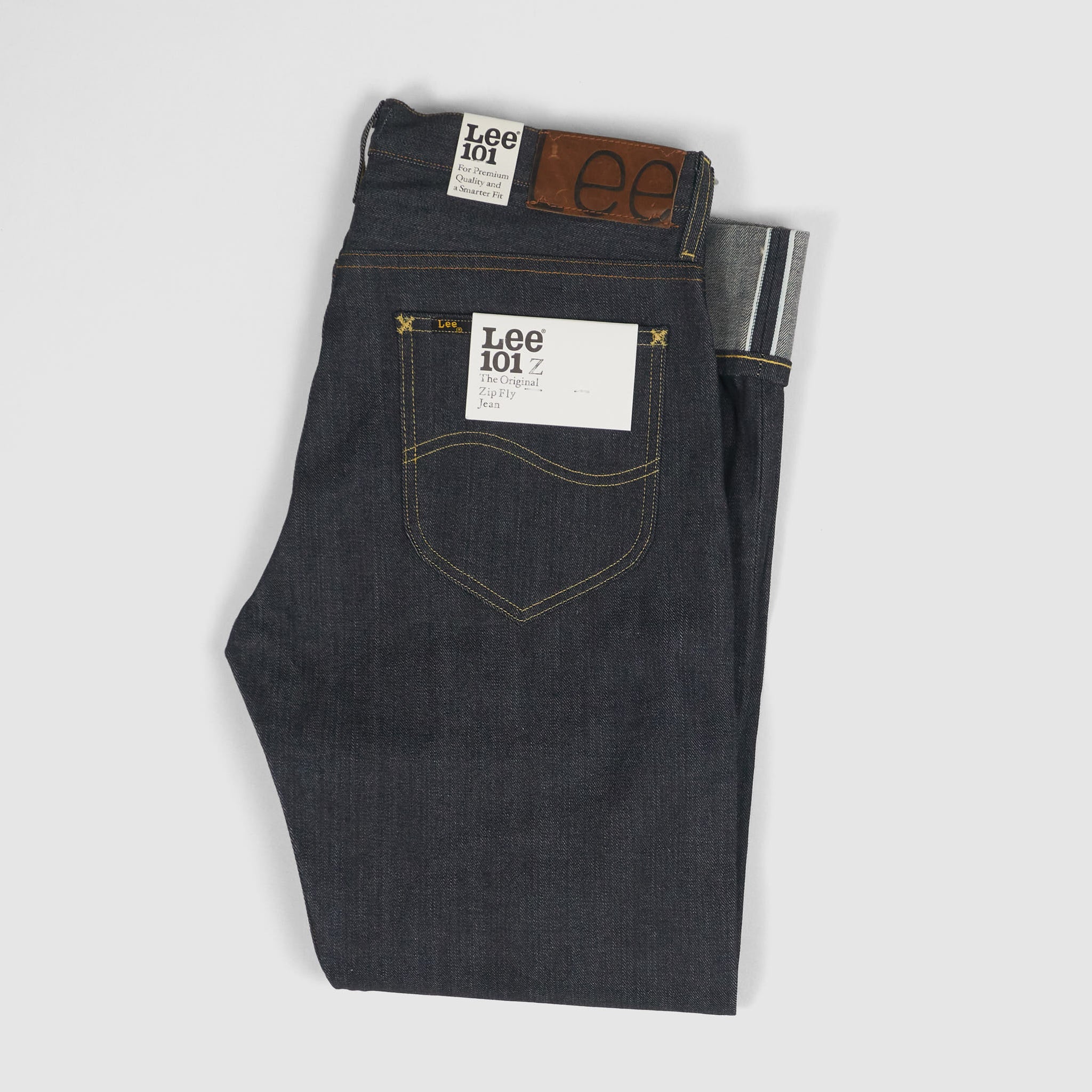 lee raw denim