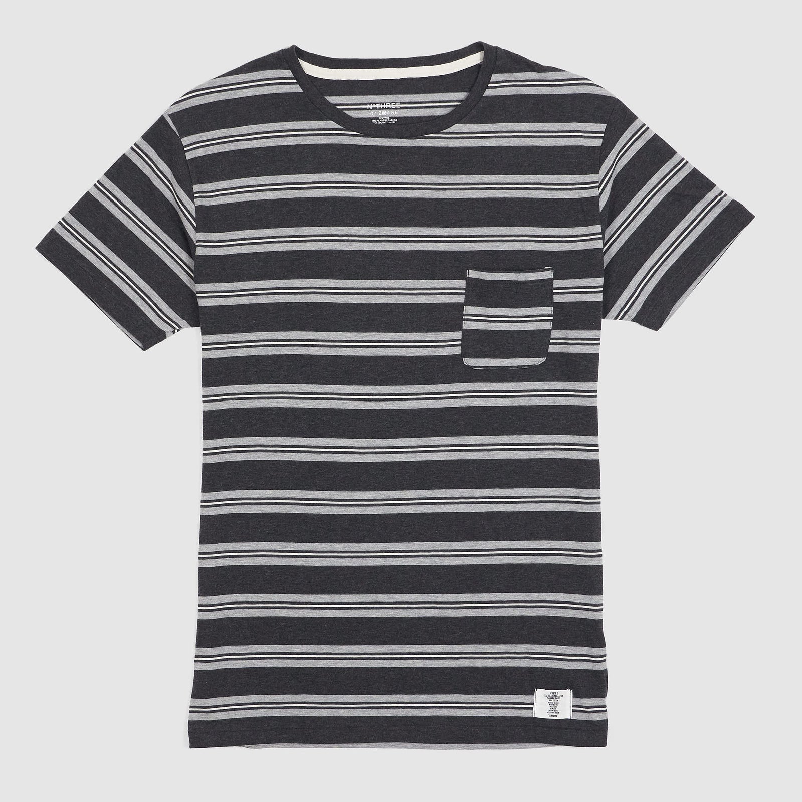 Superette  Bo Tee - Black And White Stripe