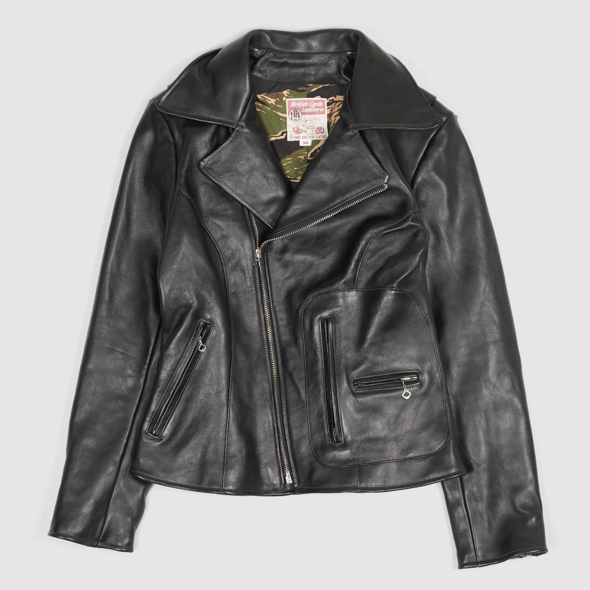 Pherrow's Perfecto Front Quarter Horse Biker Jacket - DeeCee style