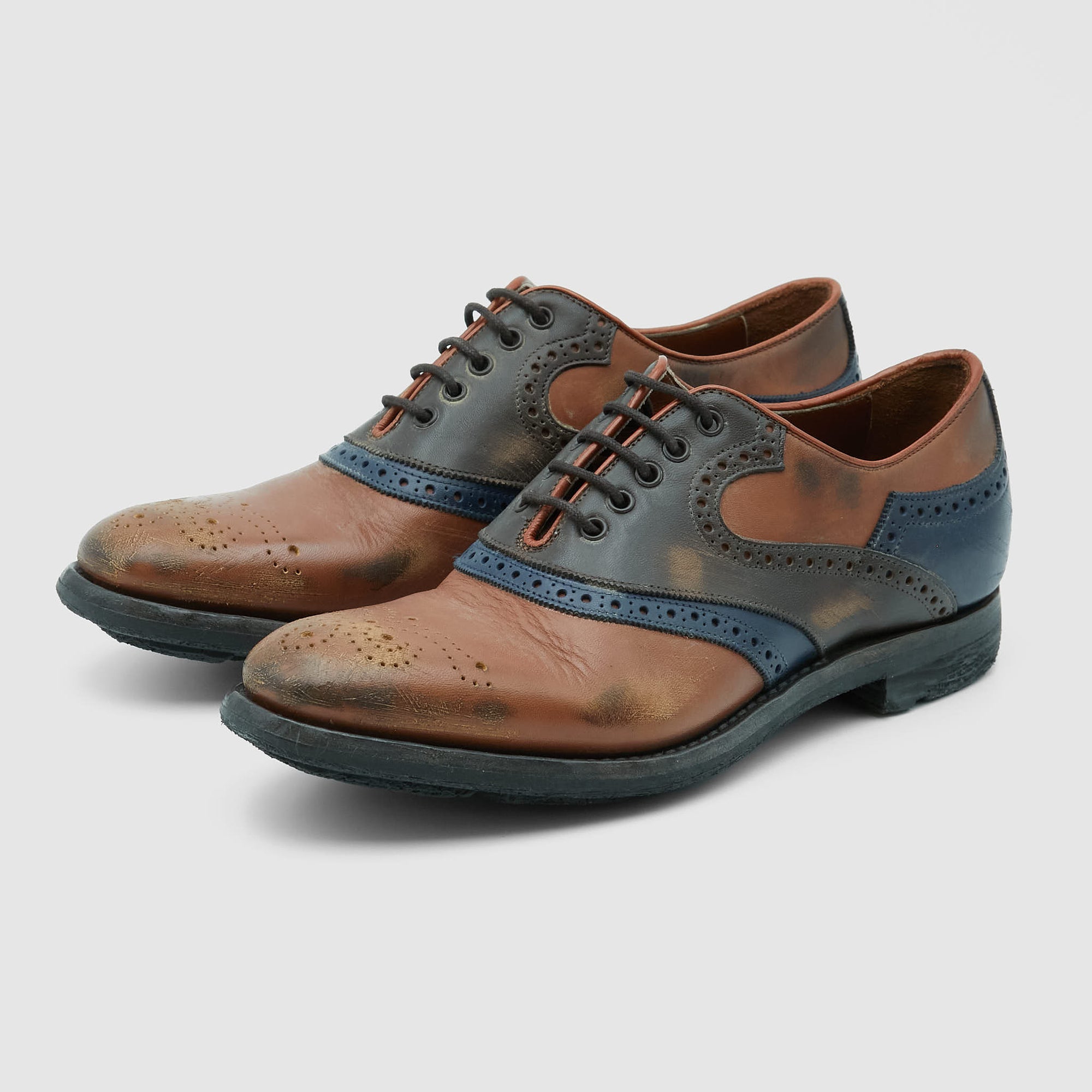 Church's Ladies Burwood Brogues Lace-up Oxford Shoe - DeeCee