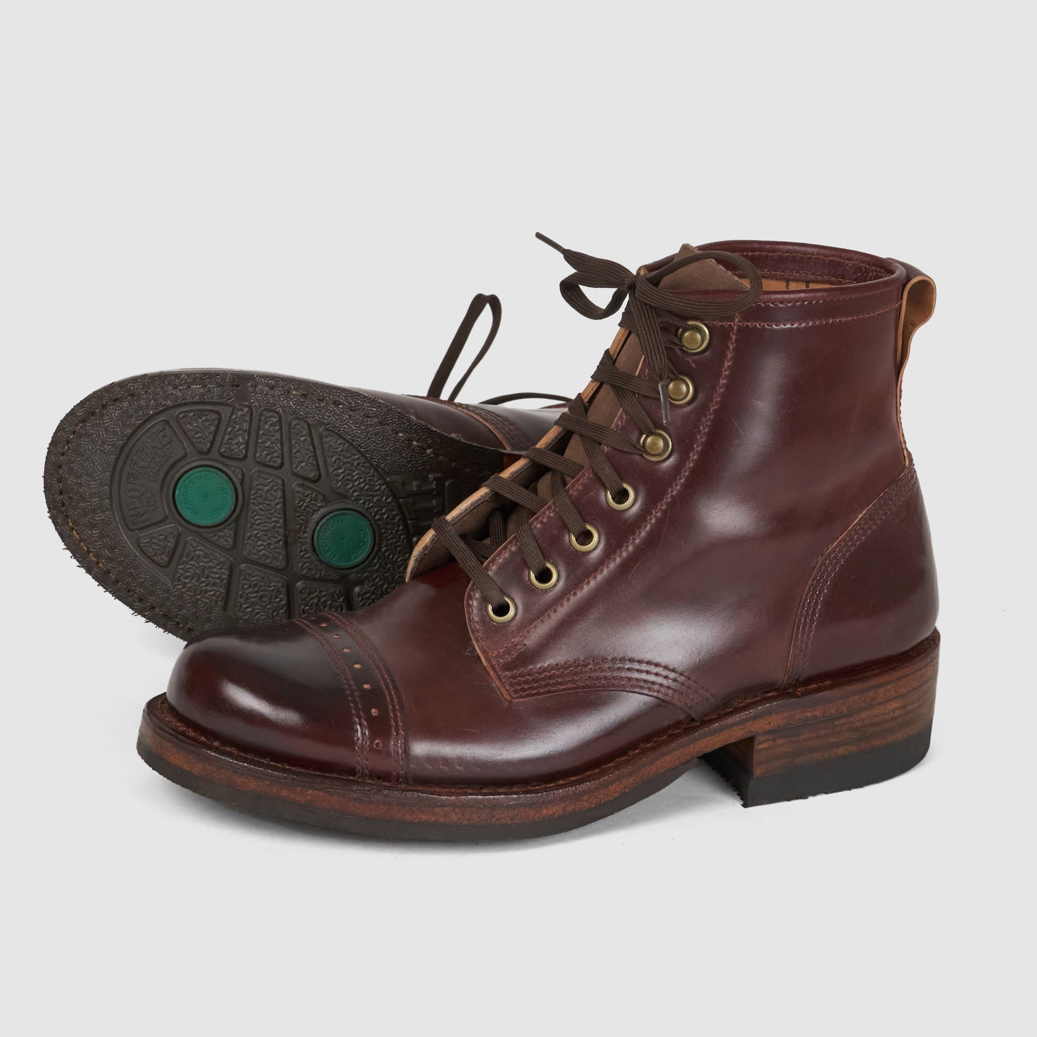 Julian Boots Bowery Shell Cordovan - DeeCee style