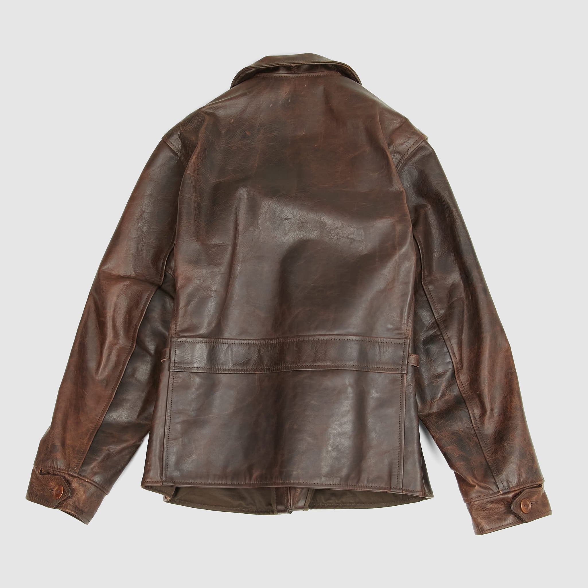 Aero Leathers Plainsman 30's Leather Jacket - DeeCee style