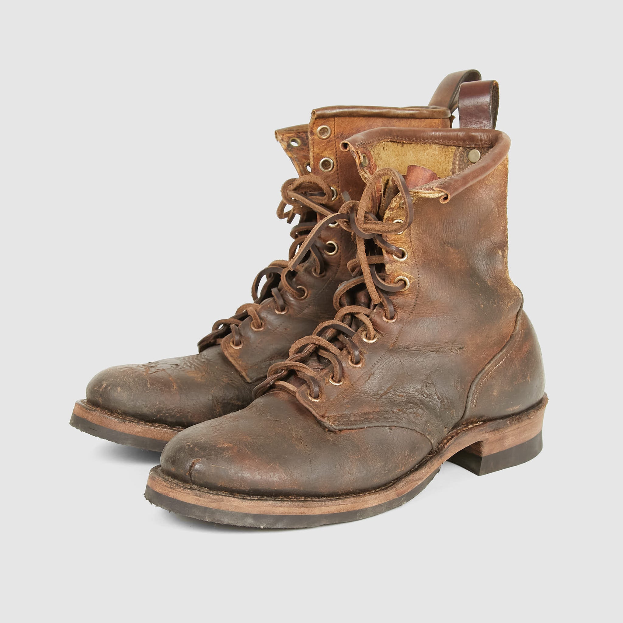 Vintage Military Boots