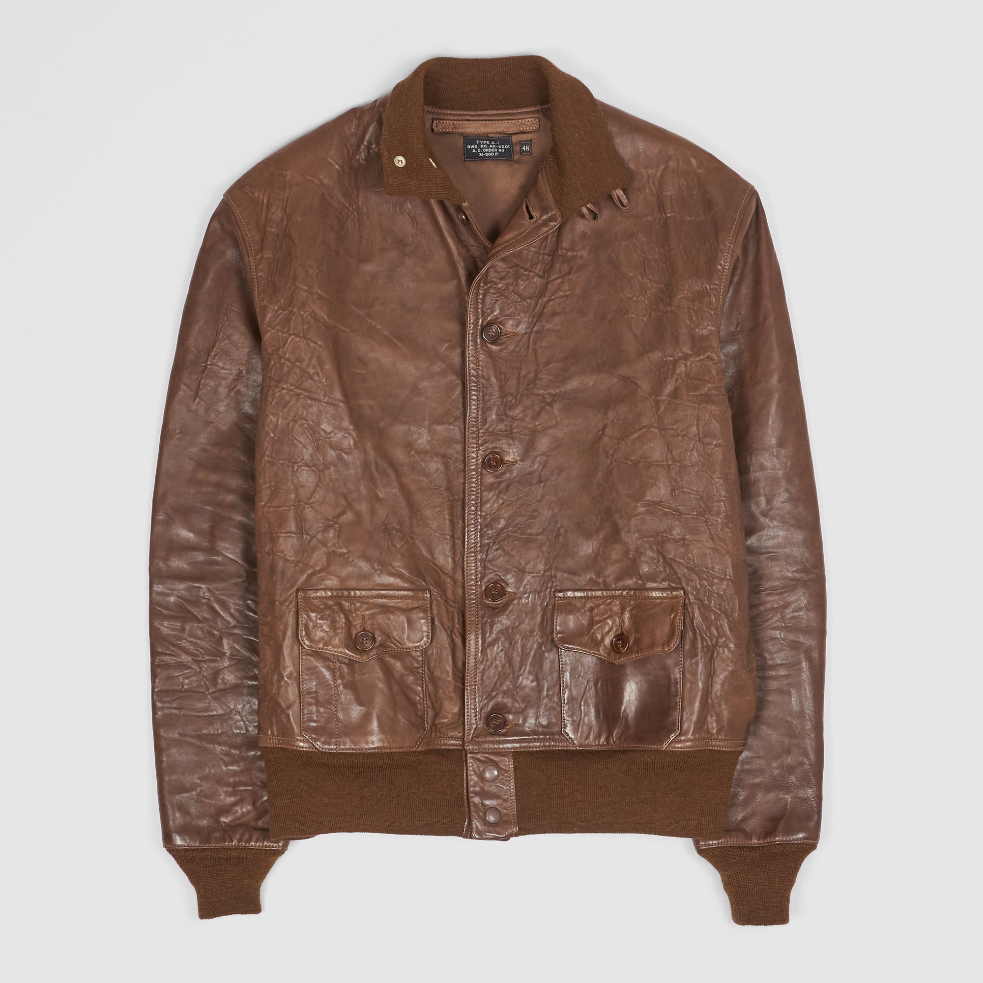 Check out this vintage Bomber in Pearl color with box