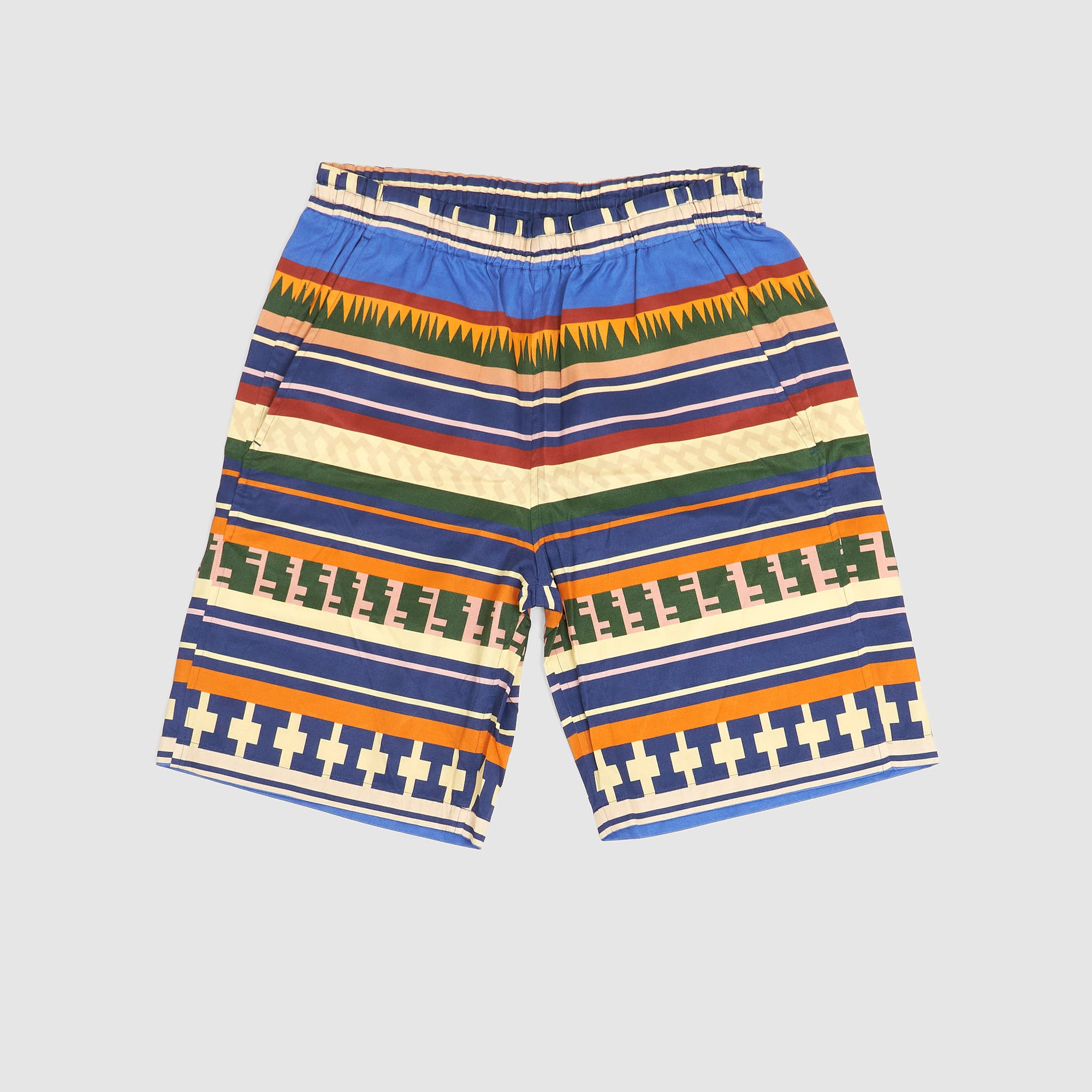 Radd Straight-Leg Pleated Woven Shorts