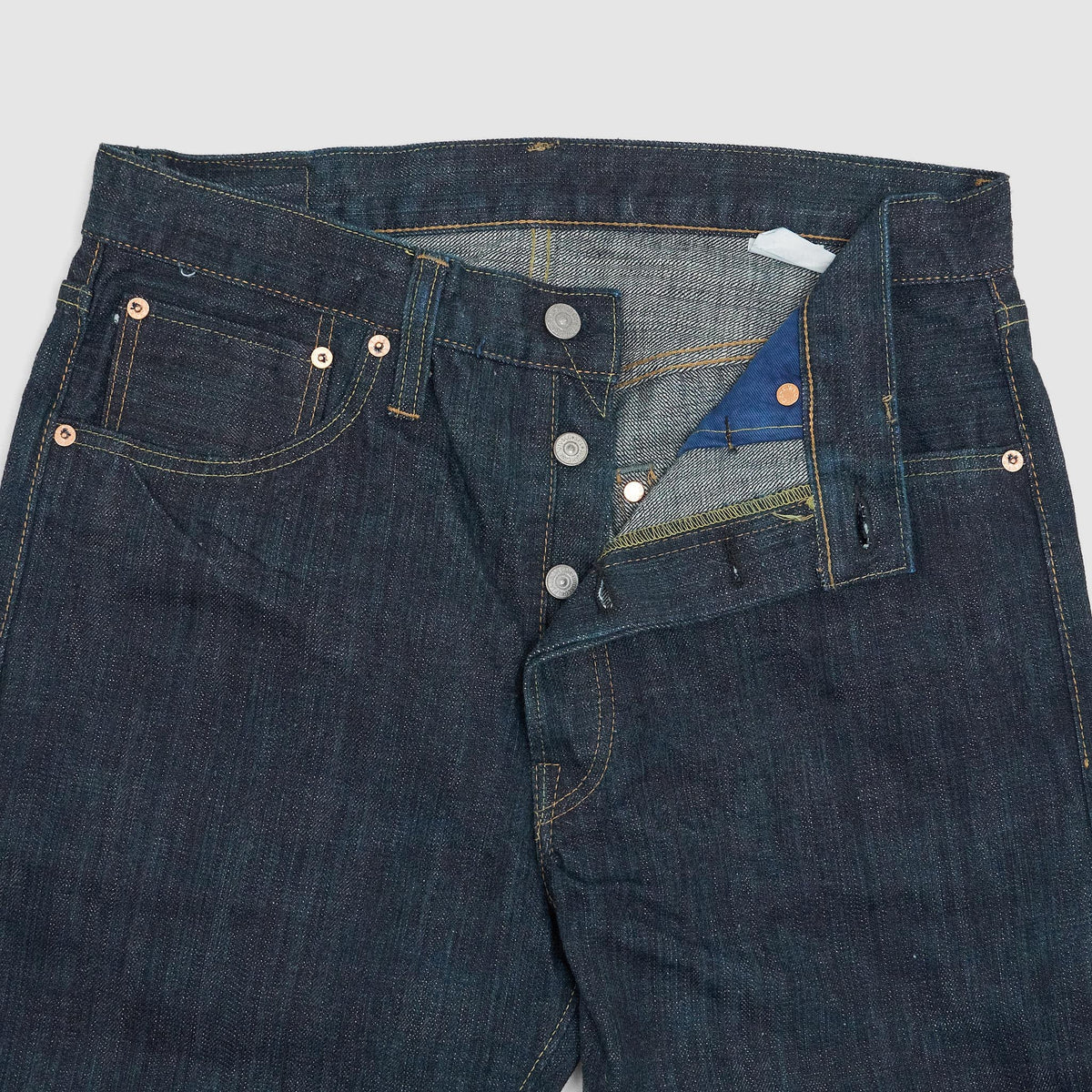 Sugar Cane Edo Ai Denim Natural Indigo Jeans, 55th Anniversary Collect ...