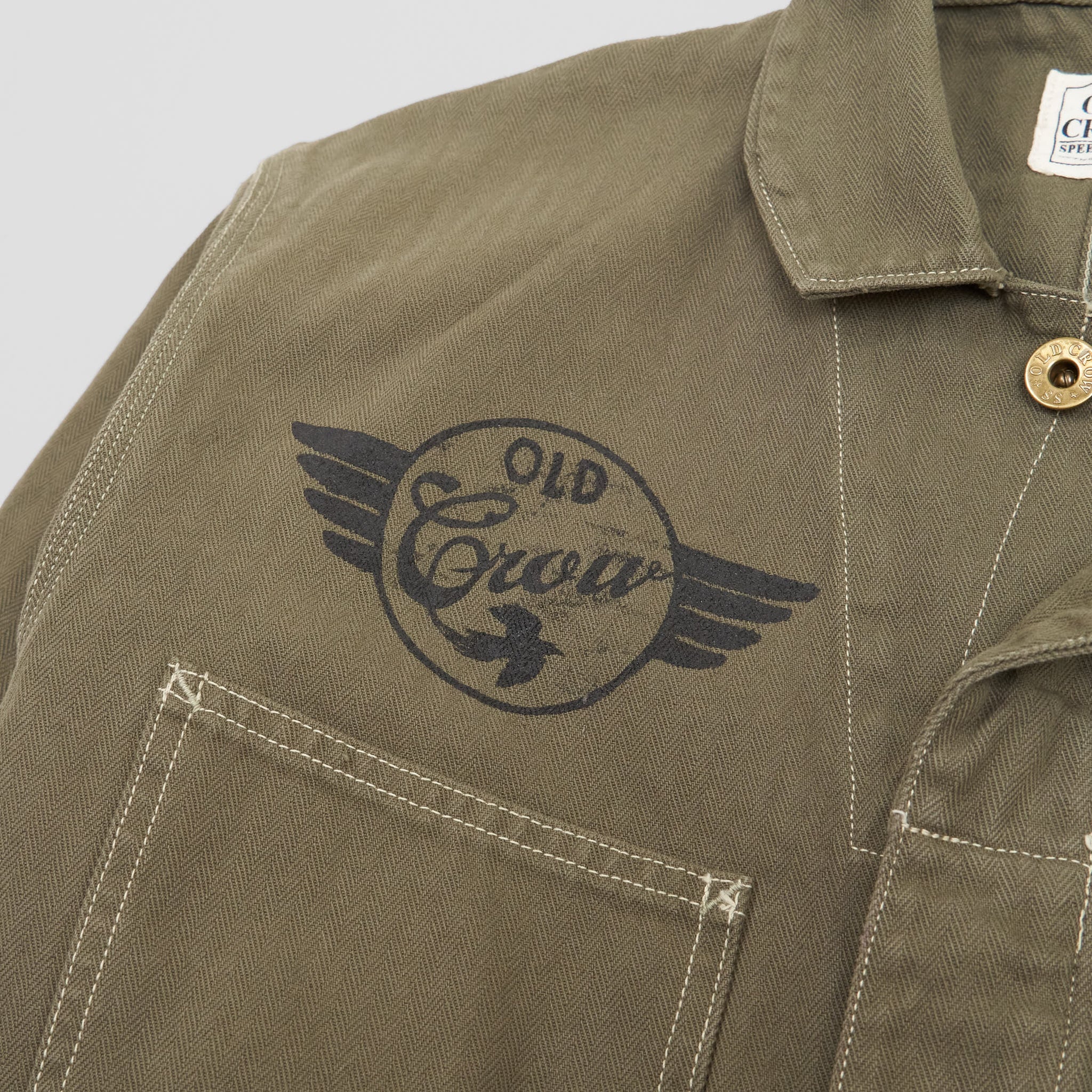 Old Crow Speed Shop by Glad Hand & Co. Overall Thirteen Crows