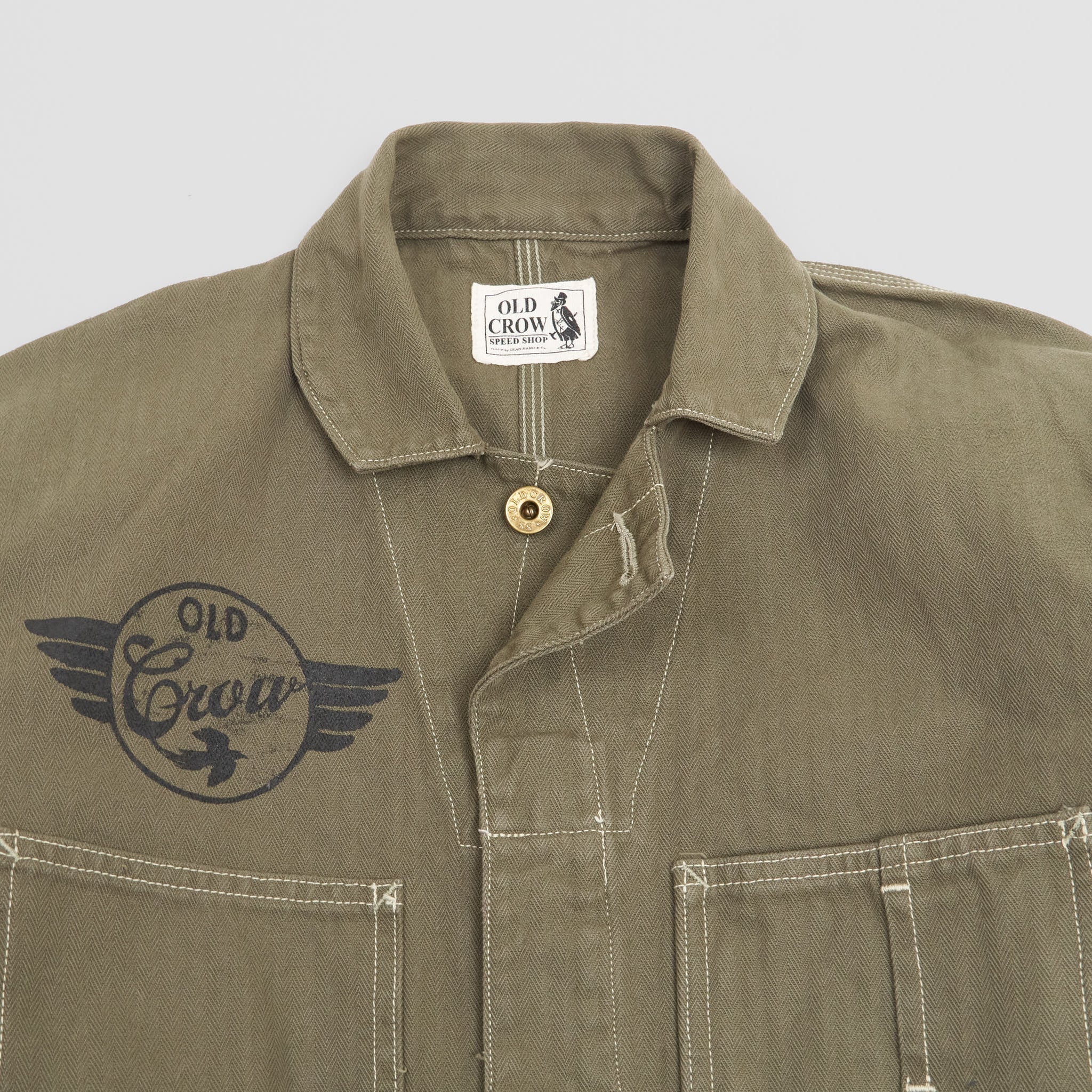 Old Crow Speed Shop by Glad Hand & Co. Overall Thirteen Crows