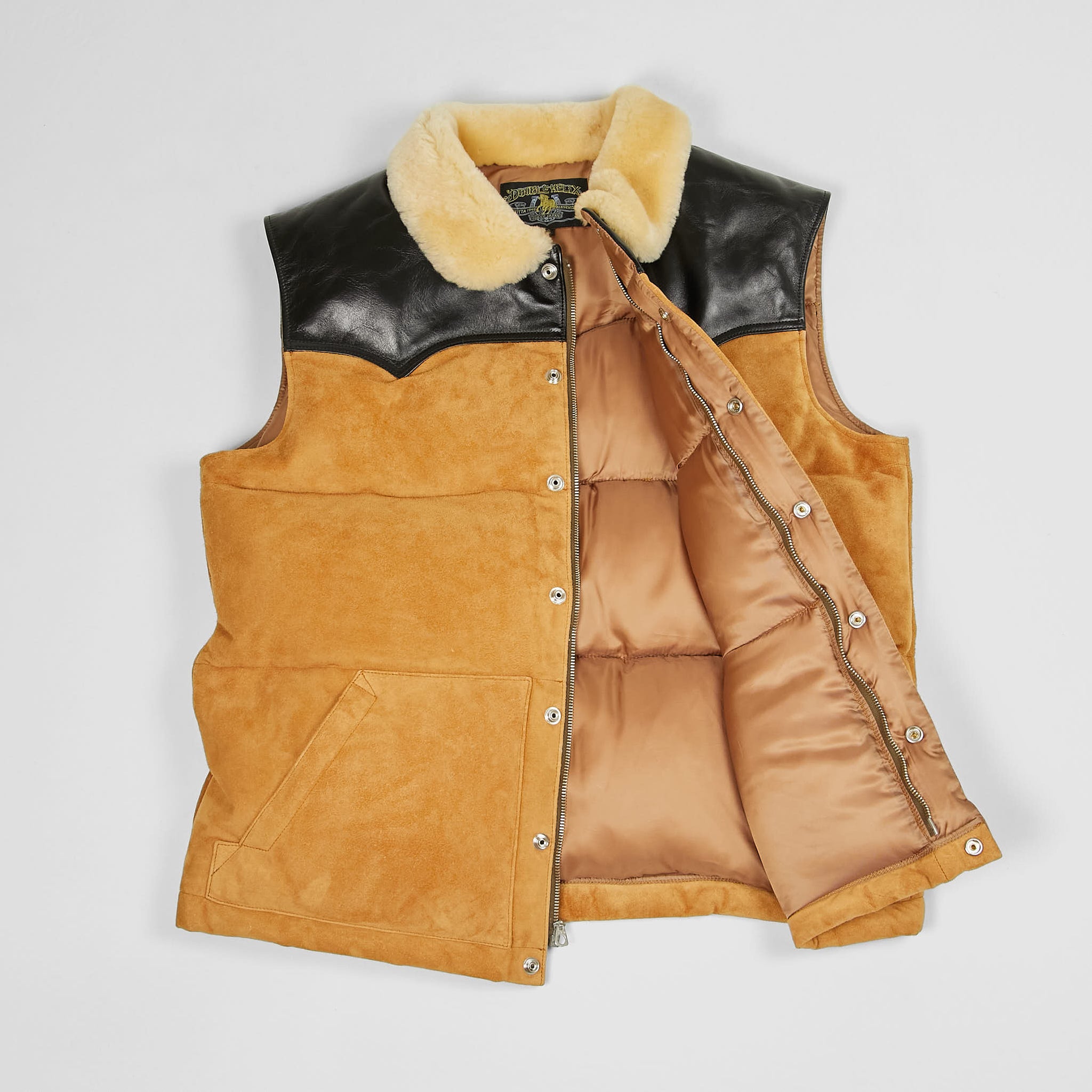 Double Helix Down Western Vest - DeeCee style