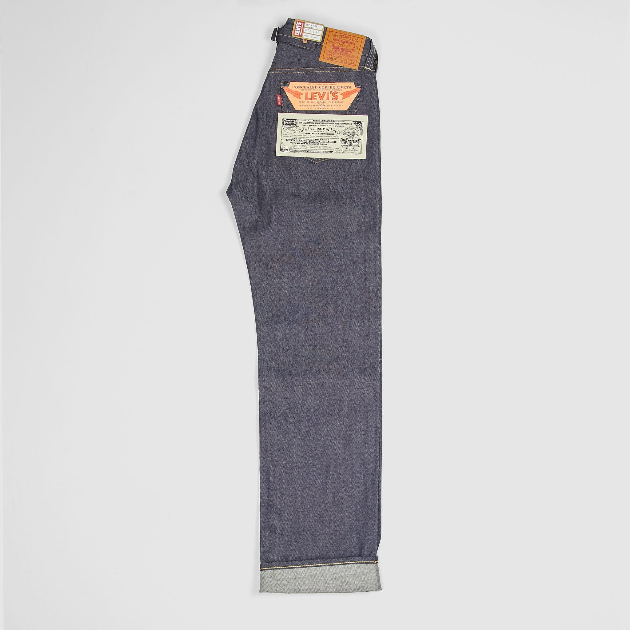 Levi's® Vintage Clothing 1937 501®XX 5-Pocket-Cinch back Jeans - DeeCee  style