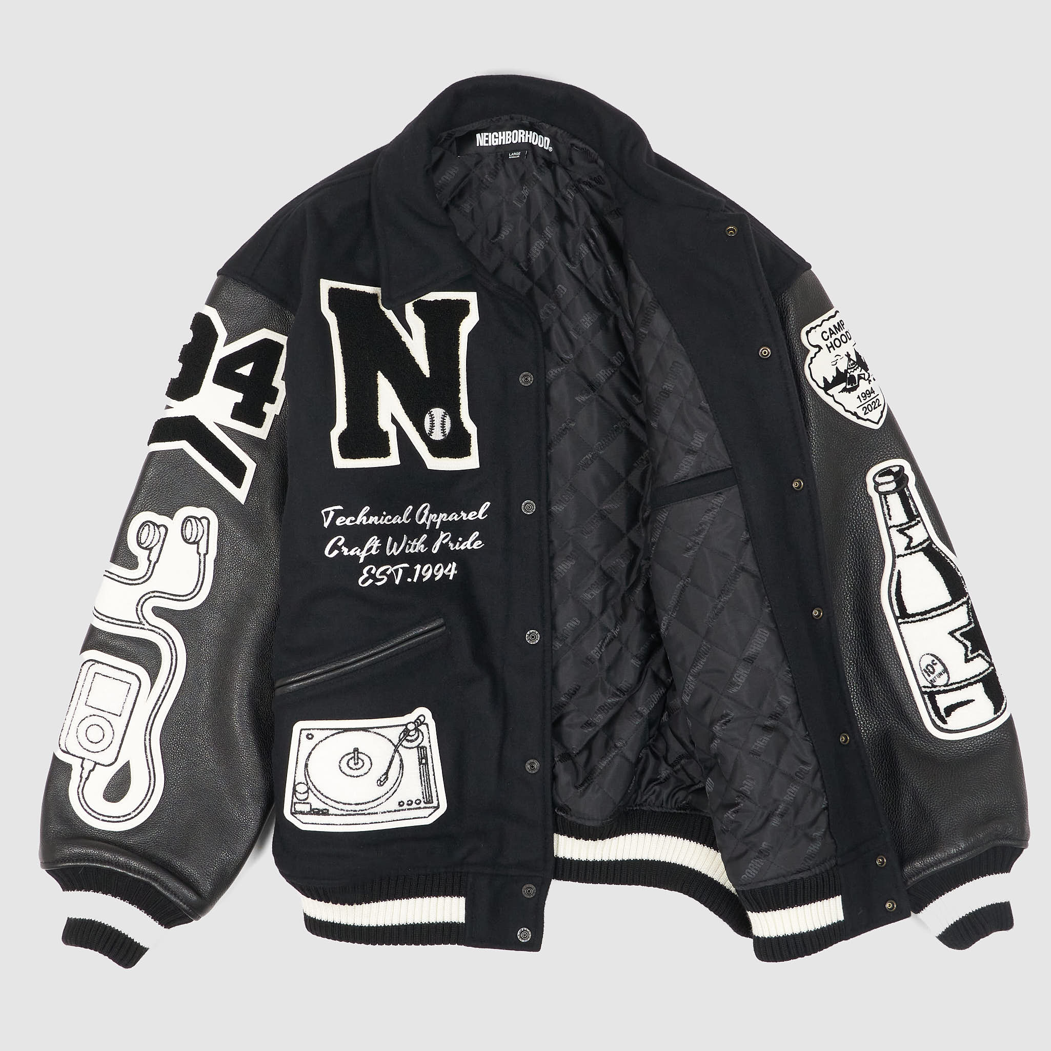 Neighborhood Stadium Baseball Jacket - DeeCee style