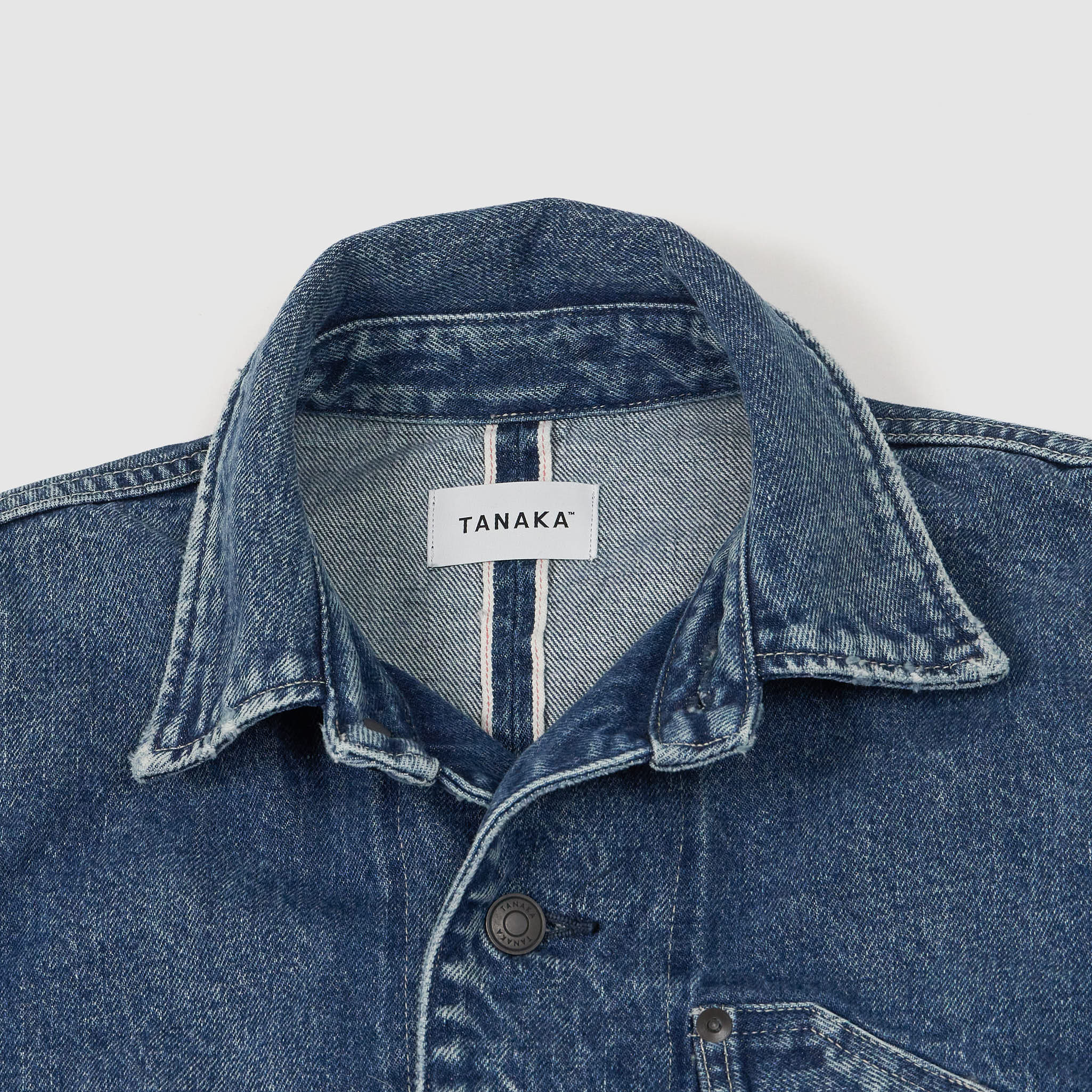 Tanaka NY TYO Ladies The Work Jeans Chore Selvage Jacket - DeeCee