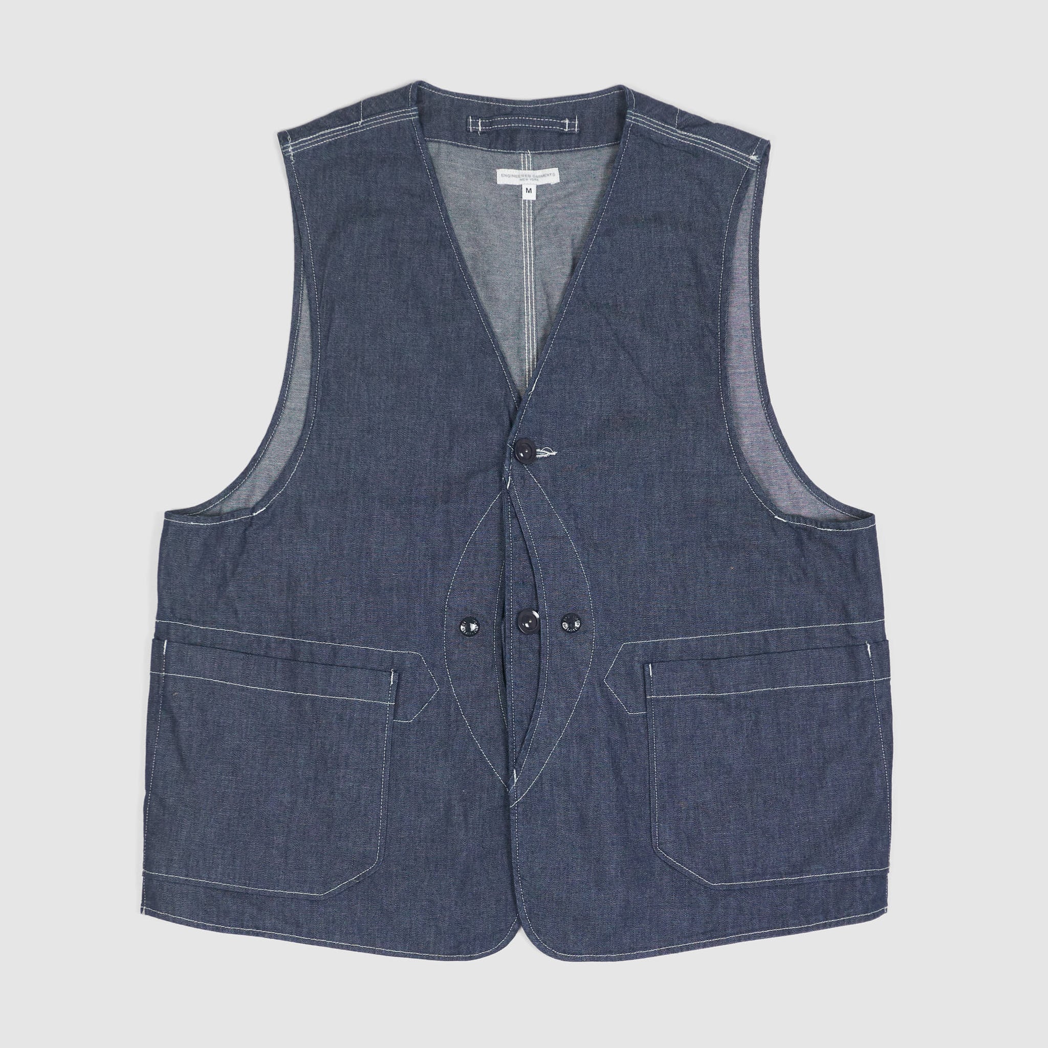 Engineered Garments Upland Vest denim 熱い販売 8250円引き www