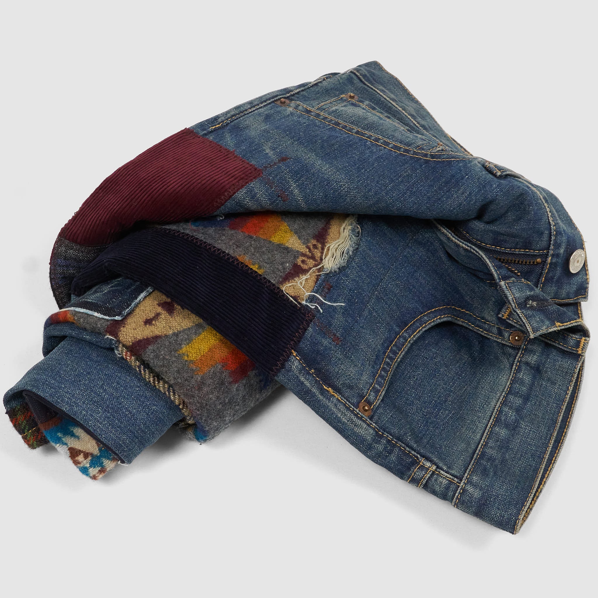 Junya Watanabe Man x Pendleton x Levi's® 511™ Denim Jeans - DeeCee