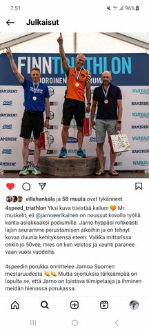 Jarno Eerikäinen Finnish Champion 2023