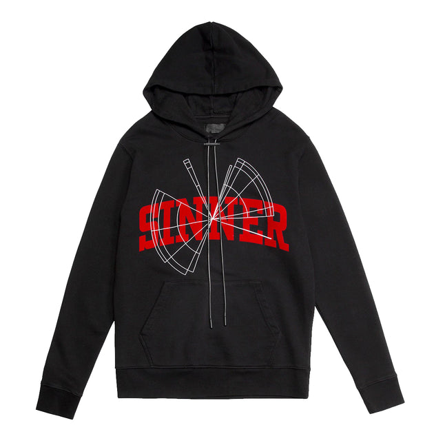 RtA - DION HOODIE / BLACK SINNER SCANNER – SUGATA