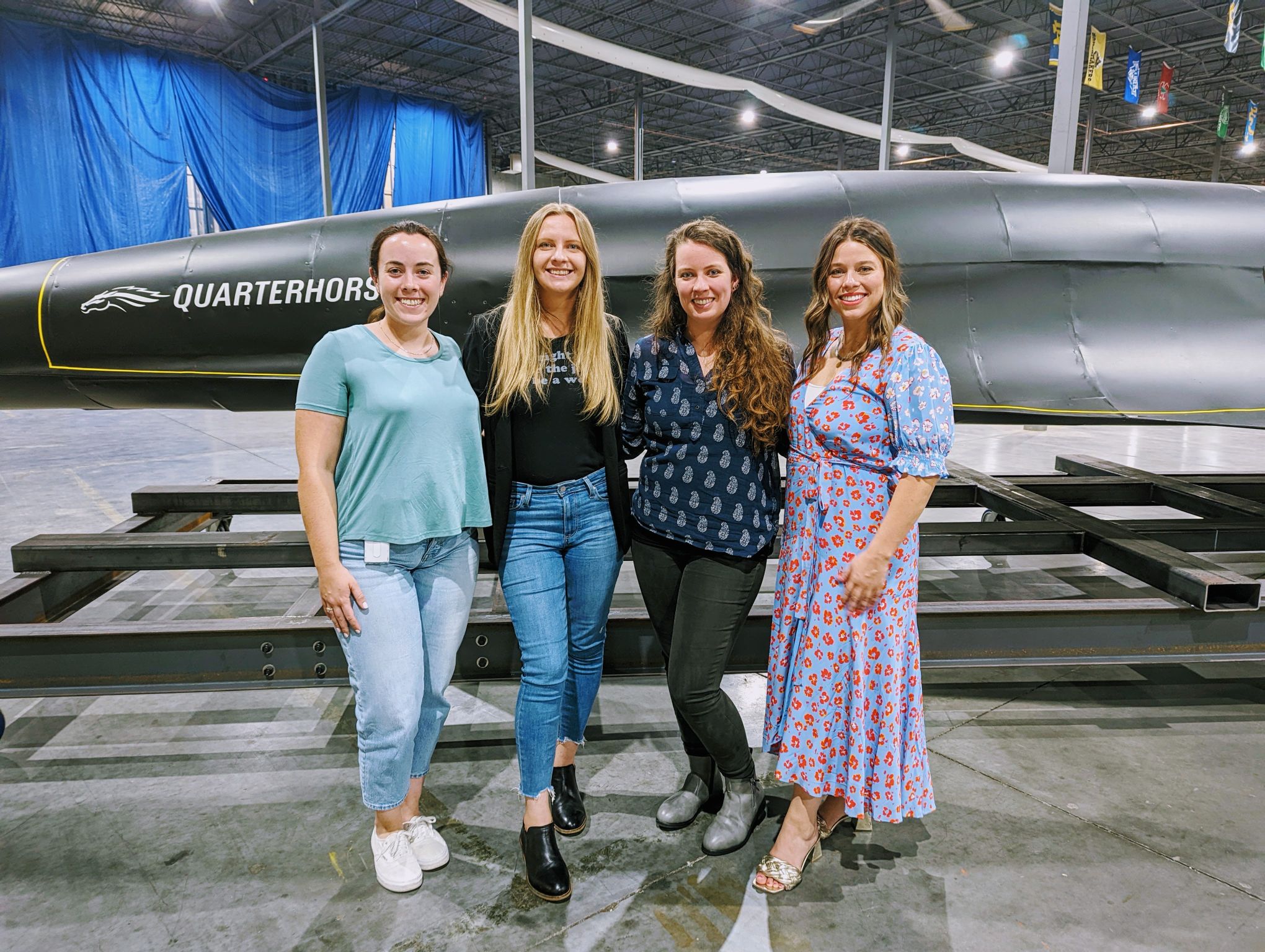 Ana Kraft tours the Hermeus Hypersonic Jet manufacturing facility and records a podcast