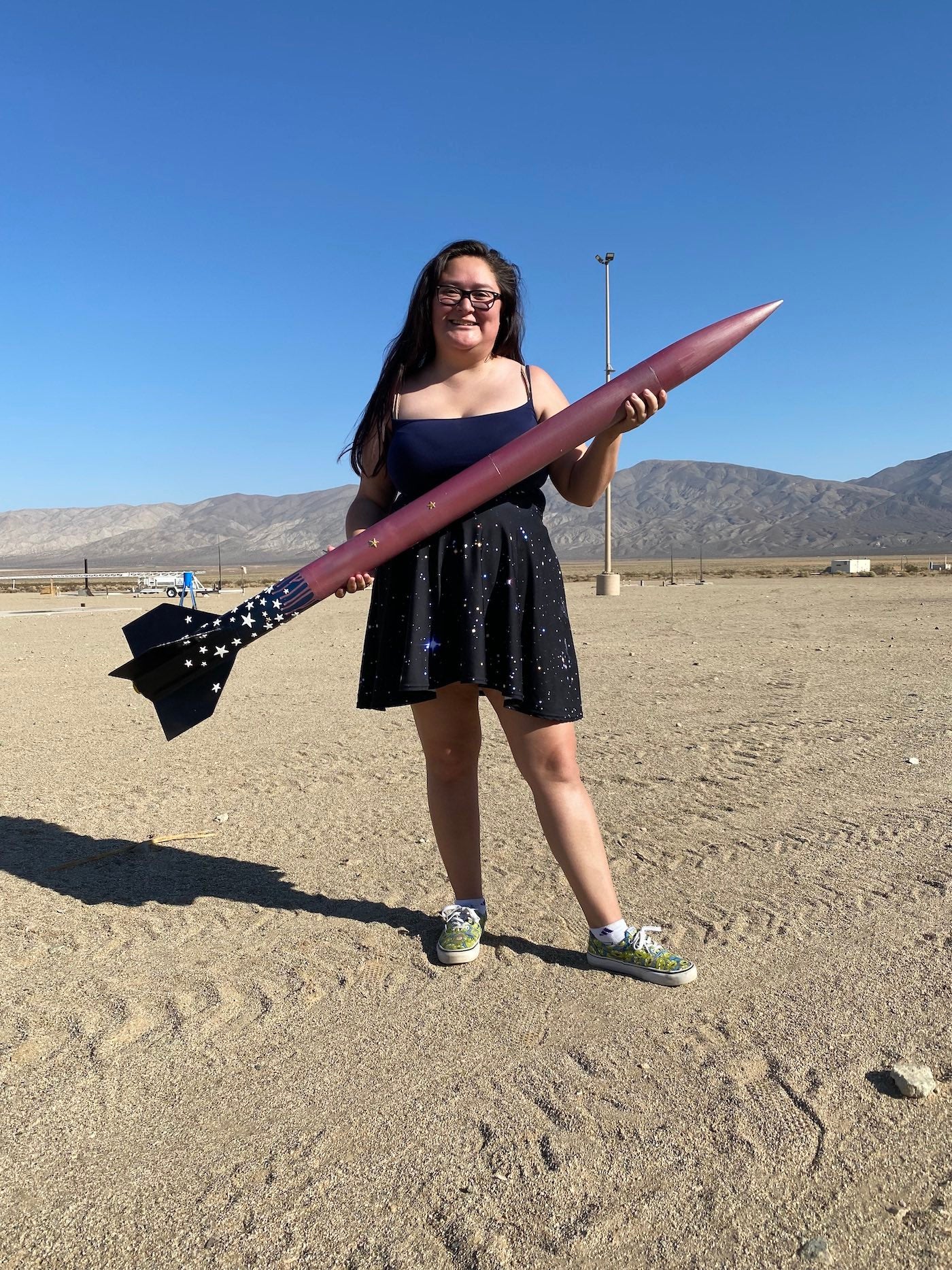 Caeley Looney loves all things robotics and space