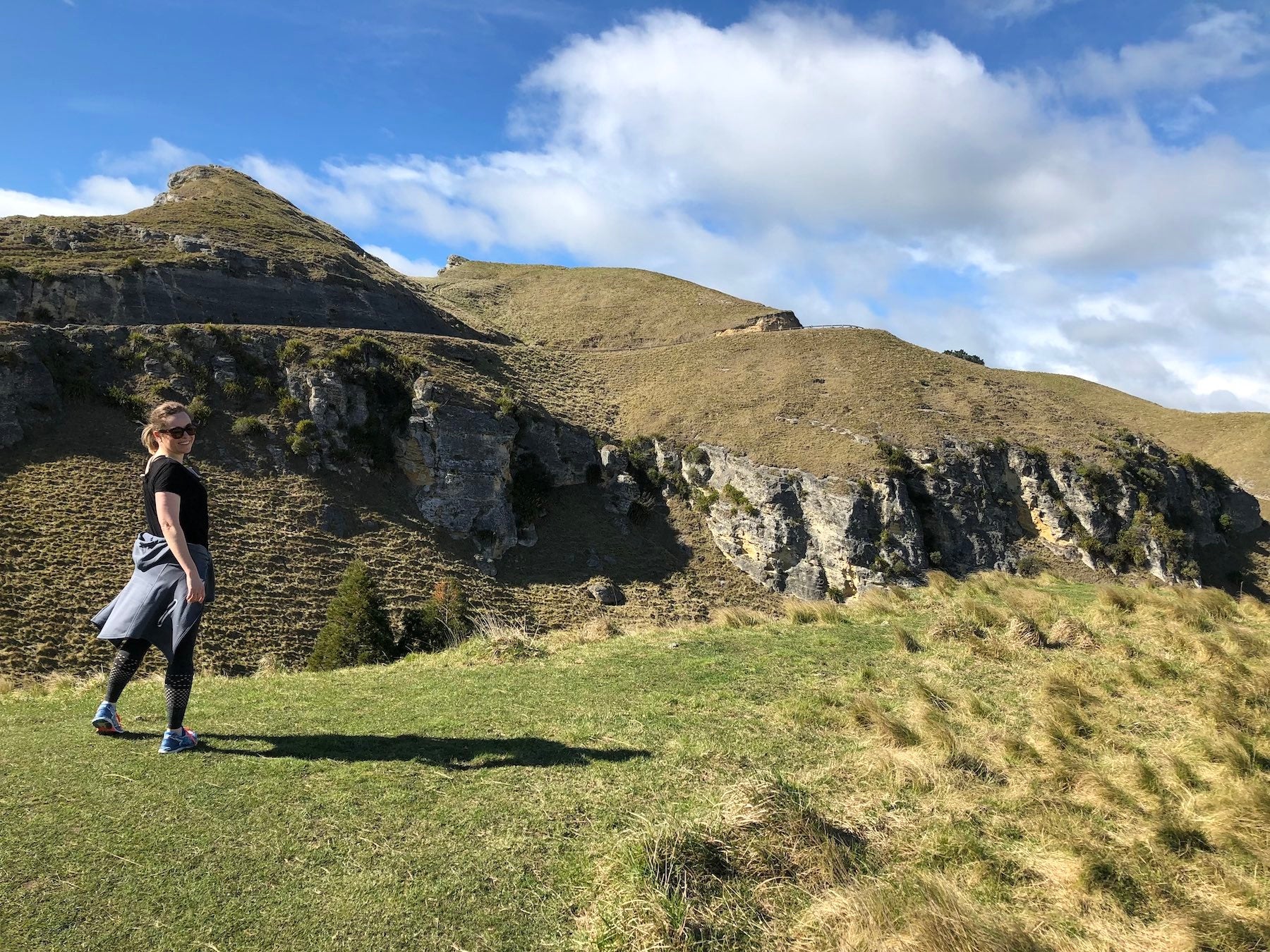 Jacqueline Griffin Hiking in New Zealand