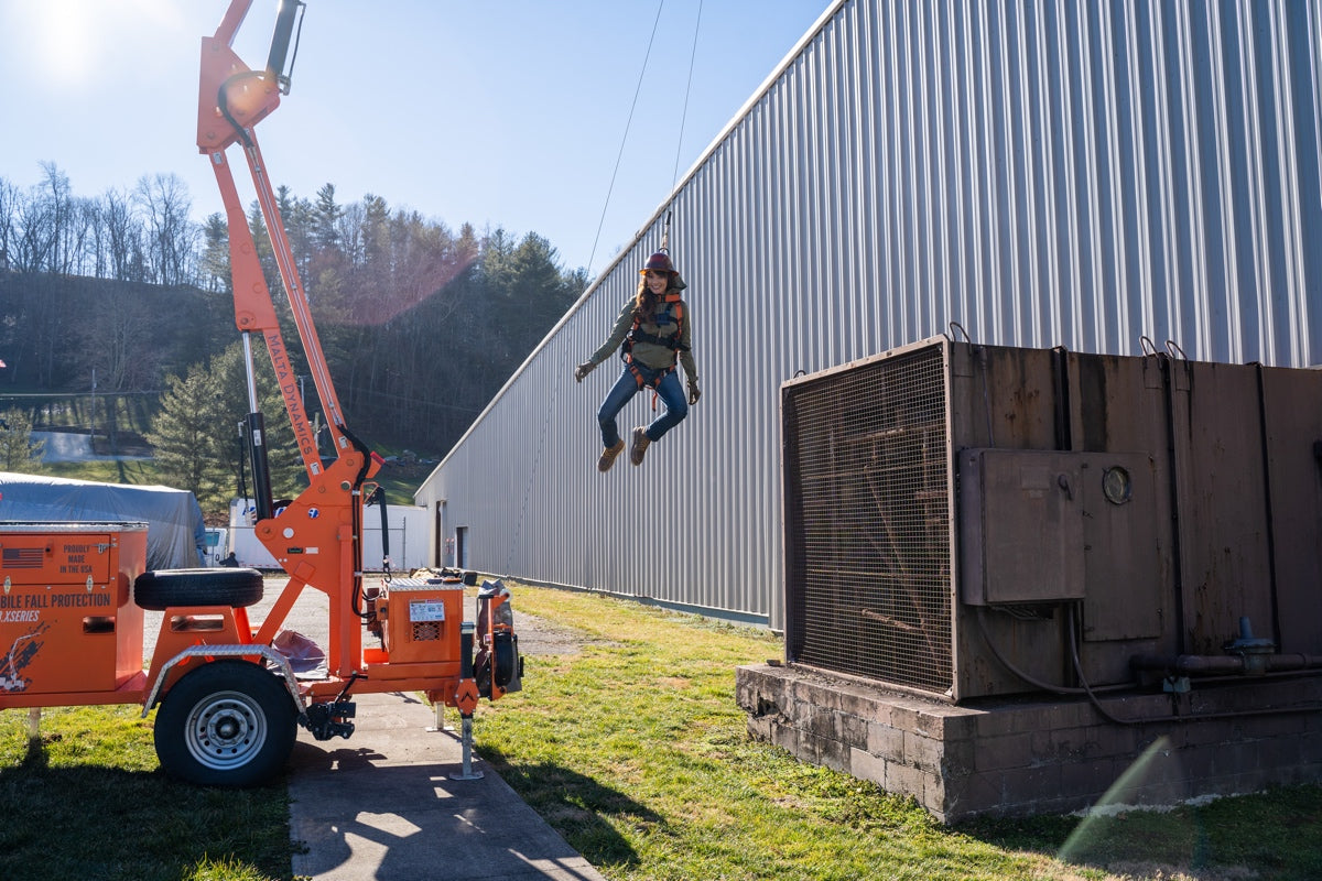 Rachel Walla from Ally Safety takes flight in her safety videos